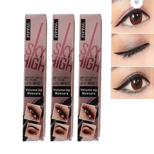 Pippal Sky High Mascara Ultra Volume Up Volumizing Mascara for Bold And Dramatic Lashes Long Lasting Waterproof 10Gm (Pack of 3)