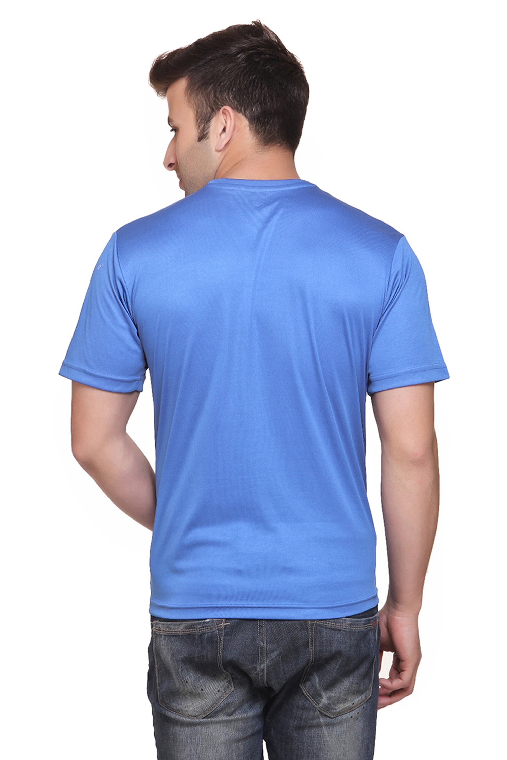 Ketex Round Neck Men's Polyester Blend Dri Fit T-Shirts (Pack of 2)