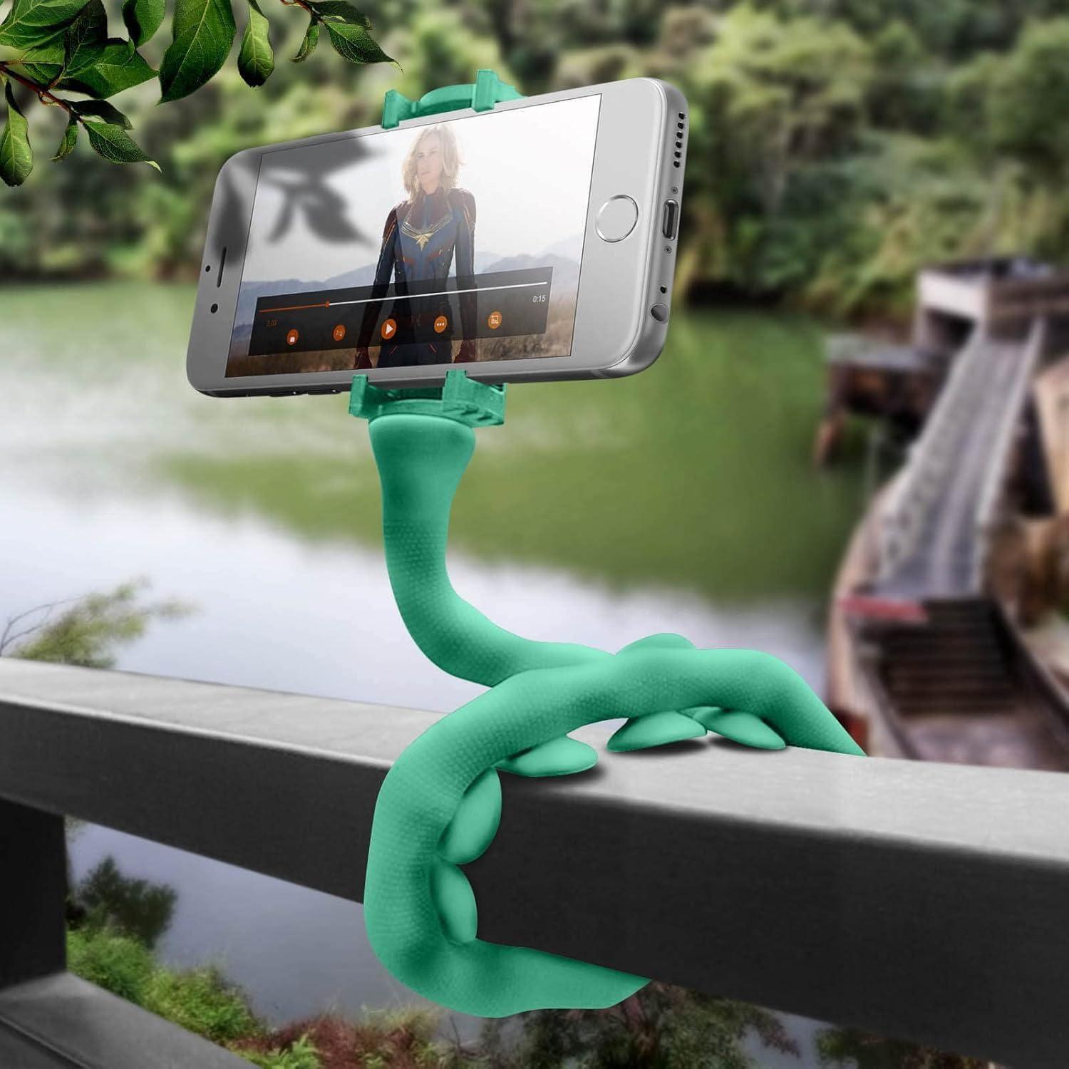 Cute Caterpillar Shape Flexible Mobile Phone Holder