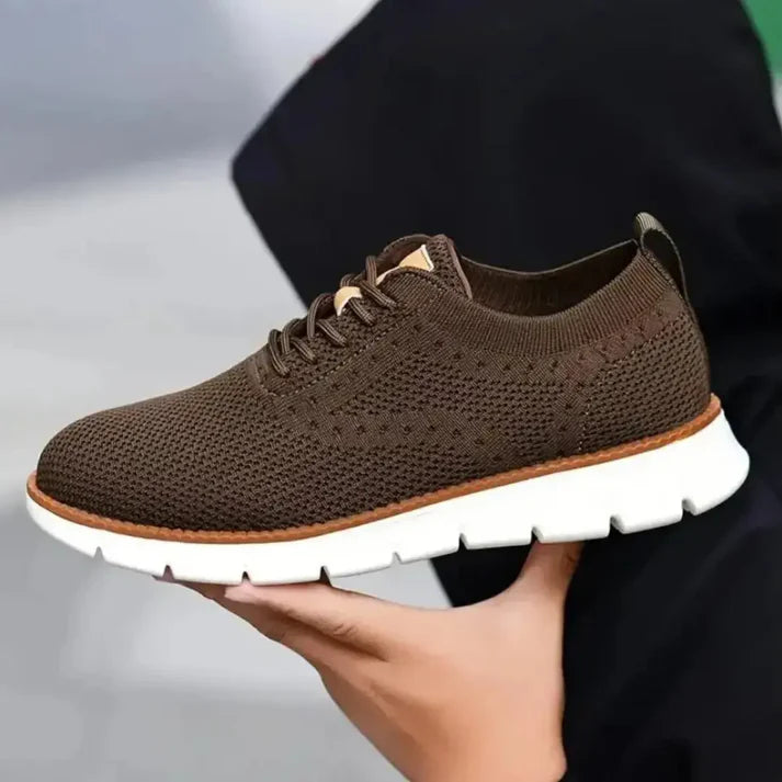 Brown Mesh Casual