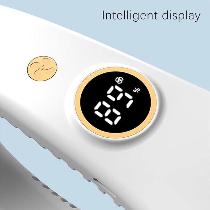 Neckband Portable Air Conditioning Neck Cooler Cooling Ventilator Summer Rechargeable USB Mini Bladeless Fan