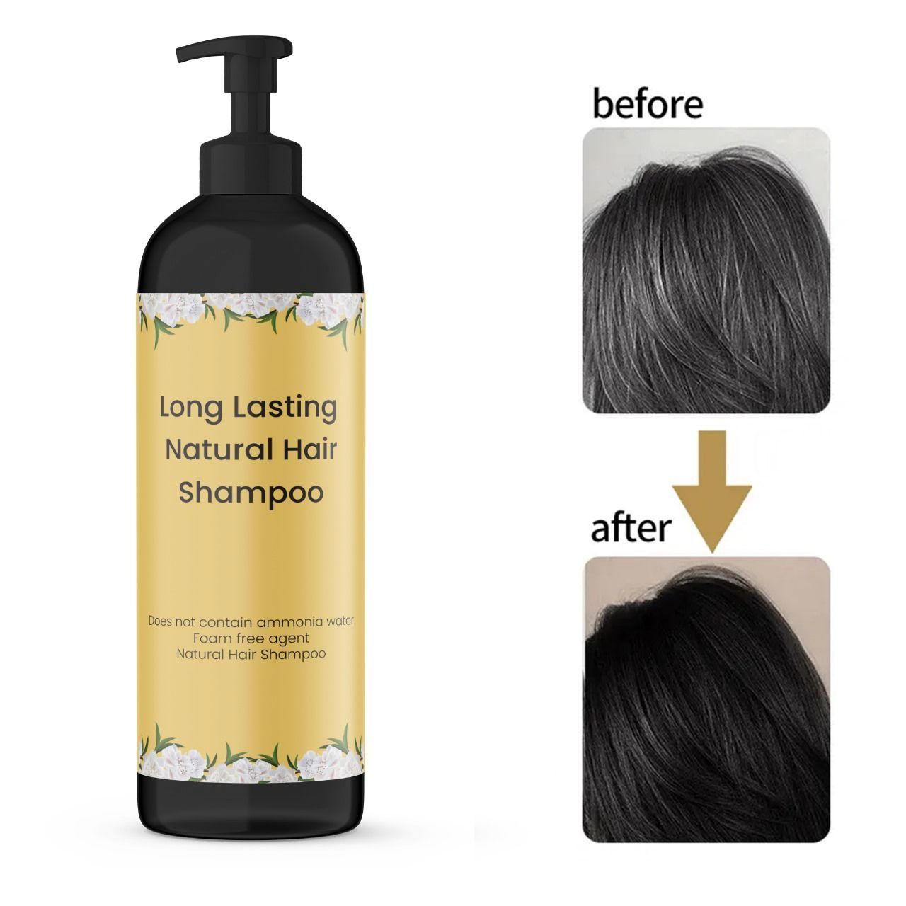 Long Lasting Natural Hair Dye Shampoo - 3
