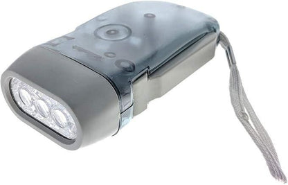 LED Hand Crank Torch