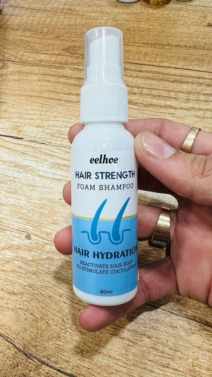 Hair Strength Hair Strength Foam Shampoo, Moisturizing Hair And Scalp 60 Ml