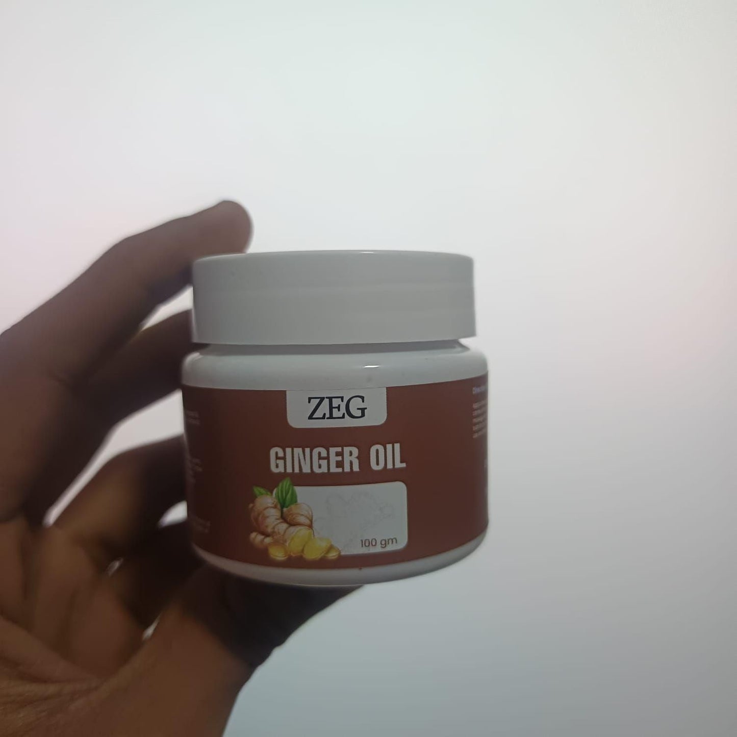 ZEG GINGER OIL 100GM ? 100% Natural Multipurpose Oil for Hair, Skin & Body