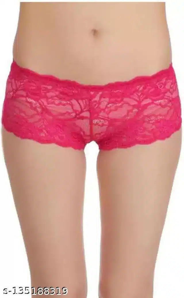 Net Briefs for Women (Pink, XXS)