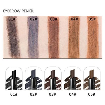 3 In 1 Eye Brows Set For Women Waterproof Brow Pencil + Powder + Brush Pigment Black Brown Eyebrow Kit Makeup 2